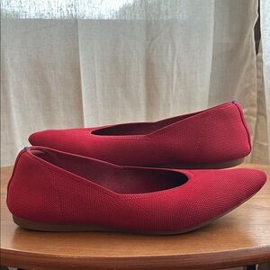 Red Women's Flats